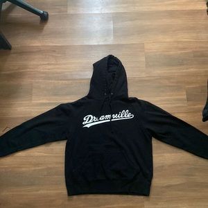 Dreamville classic logo Hoodie black/white
